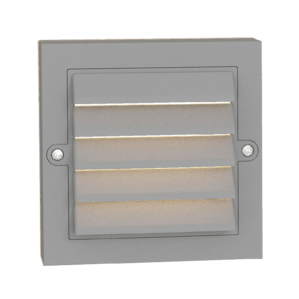 GRF304 LED ΑΠΛΙΚΑ ΕΞ. ΧΩΡΟΥ 6W 4000K IP65 ΓΚΡΙ
