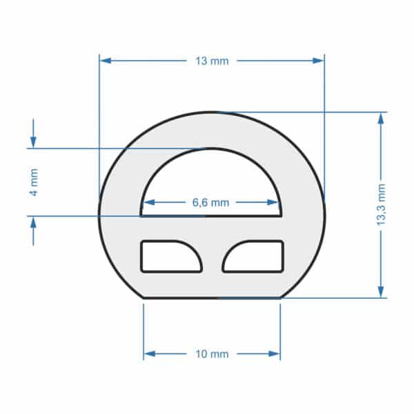 GloboStar® 70597 TUBE 360° Degree Neon Flex Epistar LED SMD 2835 1m 12W/m 120LED/m 1212lm/m 360° DC 230V Αδιάβροχη IP68 Ροζ Dimmable | 8,43 €