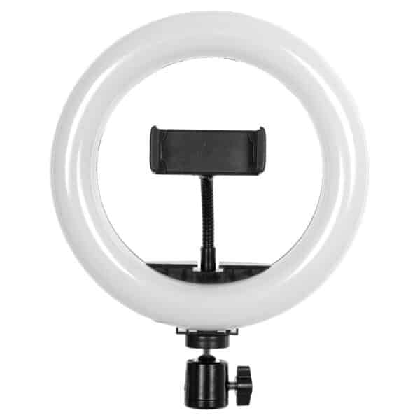 GloboStar® 75800 Professional Digital Ring Light Φ20cm LED SMD 20W 2000lm 180° DC 5V με Καλώδιο Τροφοδοσίας USB - Ενσωματωμένο Χειριστήριο Εναλλαγής Χρωμάτων & 1 Βάση Τηλεφώνου - Πολύχρωμο RGBW+WW Dimmable | 17,63 €