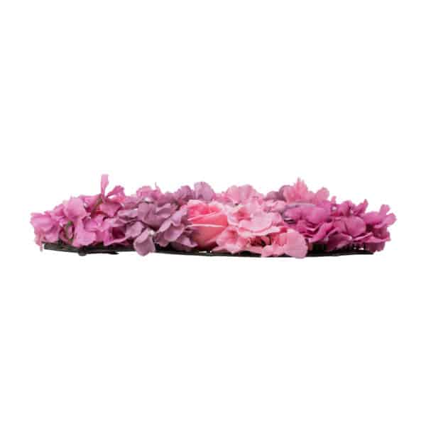 GloboStar® Artificial Garden ROSES STORY PURPLE 78336 Τεχνητό Διακοσμητικό Πάνελ Λουλουδιών - Κάθετος Κήπος σύνθεση Αμβροσία Μ60 x Π40 x Υ6cm | 23,17 €