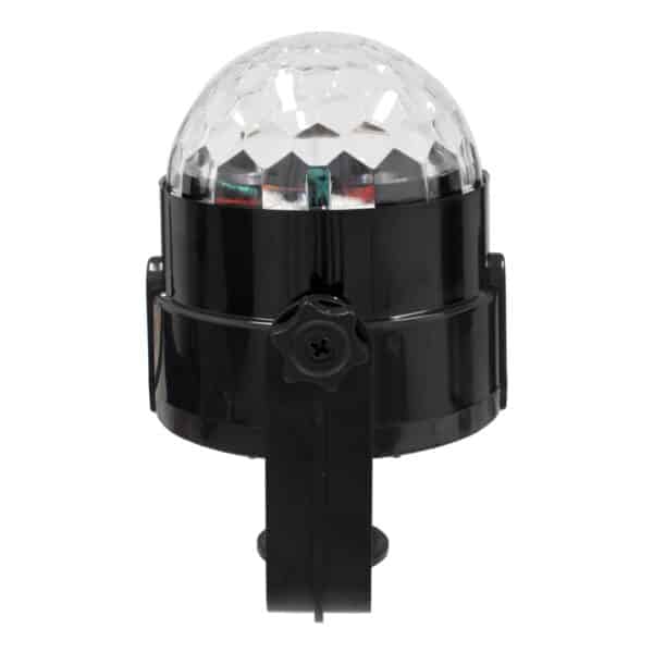 GloboStar® 79601-1 LED Party Disco Μπάλα με Περιστρεφόμενα Φωτορυθμικά Εφέ Πολύχρωμη RGB 15W με Sound Control Activated Εφέ και με Ασύρματο Χειριστήριο AC 230V IP20 Μ11 x Π8.6 x Υ13cm | 14,86 €