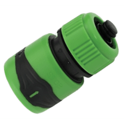 RUBBER QUICK LOCKING HOSE CONNECTOR 3/4 WITH STOP