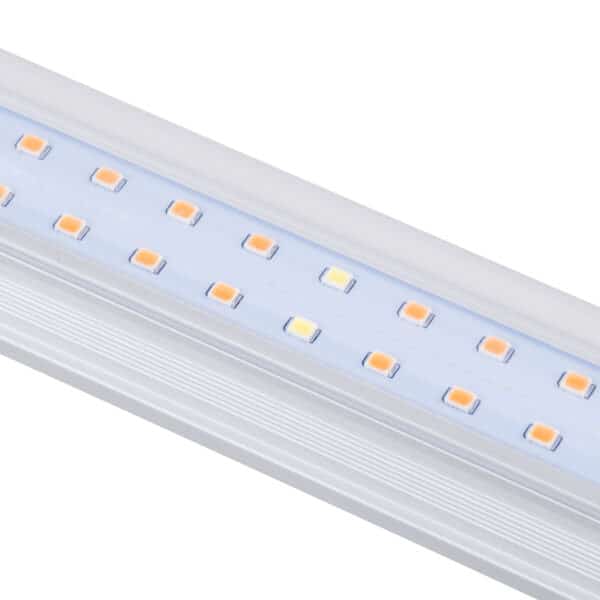 GloboStar® 85961 Linear Grow Light Full Spectrum LED Γραμμικό Φωτιστικό Ανάπτυξης Φυτών Θερμοκηπίου 60cm SMD 2835 40W 160° AC230V IP54 Εσωτερικού Χώρου για Κάλυψη Επιφάνειας 0.6m x 0.6m Πλήρους Φάσματος Φωτισμού | 28,30 €