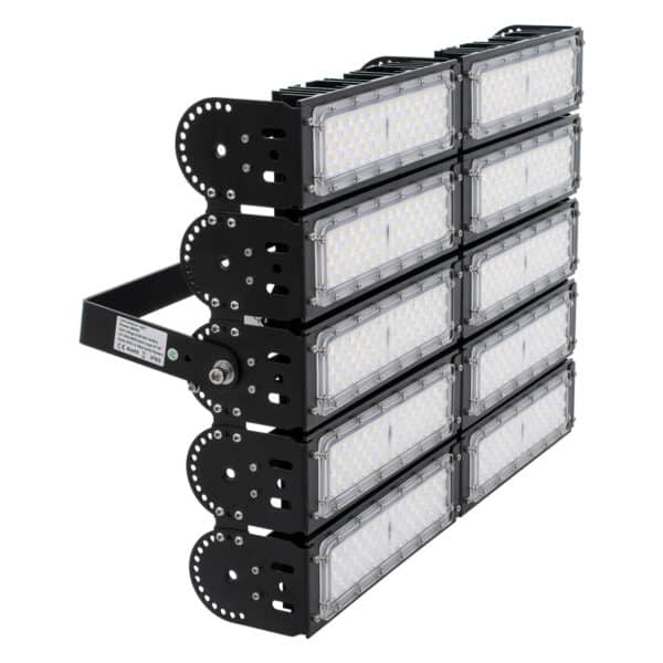 GloboStar® GOLIATH 90104 LED Προβολέας Γηπέδου - Φωτιστικό Tunnel 500W 80000LM 75°*135° AC 100-277V IP65 - Ψυχρό Λευκό 5000K - MeanWell Driver & LumiLEDs Chip - 5 Years Warranty | 734,04 €