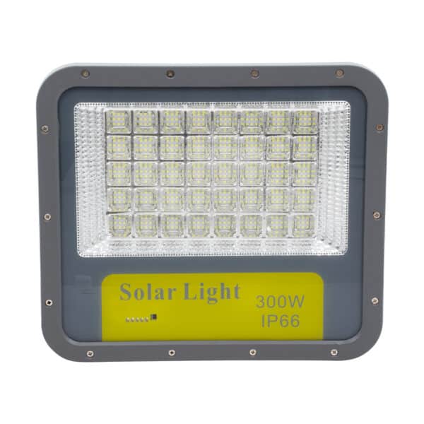 GloboStar® HECATE 90206 Αυτόνομος Ηλιακός Προβολέας LED SUPREME Series SMD 300W 30000lm με Ενσωματωμένη Μπαταρία 30000mAh - Φωτοβολταϊκό Πάνελ με Αισθητήρα Ημέρας-Νύχτας και Ασύρματο Χειριστήριο RF 2.4Ghz Αδιάβροχος IP66 Ψυχρό Λευκό 6000K - 3 Χρόνια Εγγύηση | 142,30 €