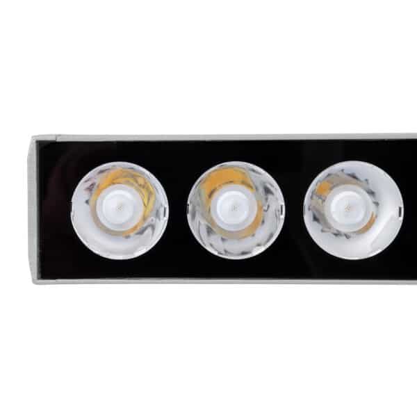 GloboStar® WASHER-JAVIA 90554 Μπάρα Φωτισμού Wall Washer LED 48W 3840lm 5° DC 24V Αδιάβροχο IP67 Μ100 x Π5.2 x Υ3.6cm (Υ8.5 με Βάση) Αρχιτεκτονικό Πορτοκαλί 2200K - Γκρι Ανθρακί - 3 Years Warranty | 132,06 €