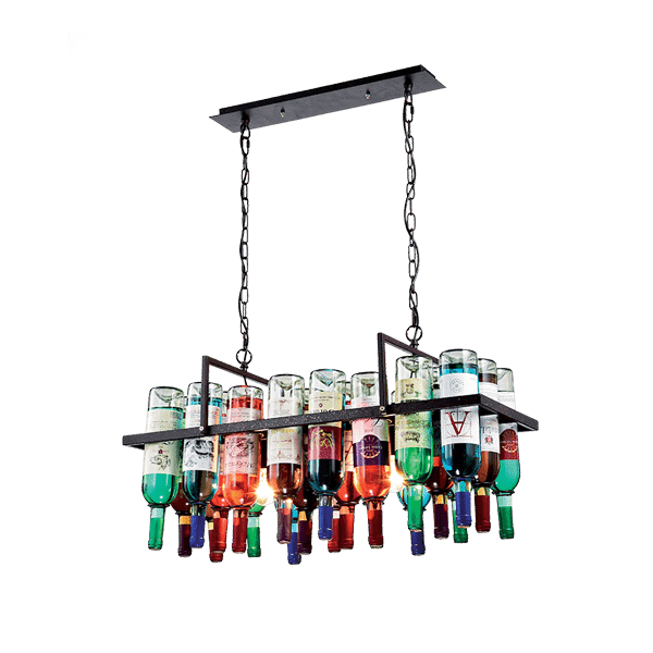 BOTTLES ΠΟΛΥΦΩΤΟ 2XE27 780X300mm