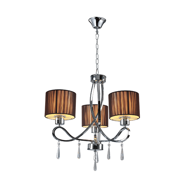 LILLY ΠΟΛΥΦΩΤΟ 3XE27 ΧΡΩΜΙΟ D550X540mm