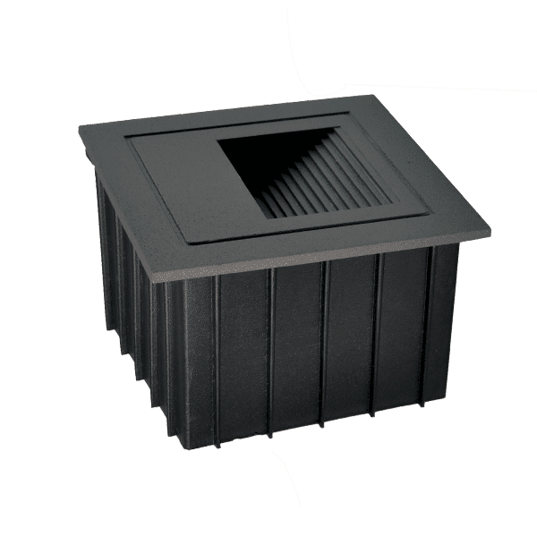 GRF011 LED 2W 3000K IP65 ΜΑΥΡΟ