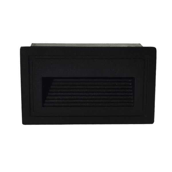 GRF012 LED 2W 4000K IP65 ΜΑΥΡΟ