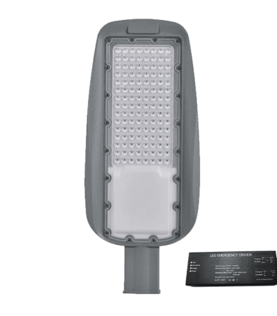 PRAGUE SMD LED ΦΩΤΙΣΤΙΚΟ ΔΡΟΜΟΥ 100W 5500K IP65+ ΚΙΤ ΑΣΦΑΛΕΙΑΣ