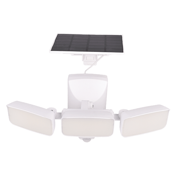 TRIPLE SOLAR FLOODLIGHT 15W IP54 WITH SENSOR