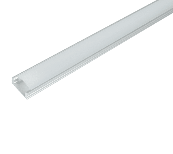 ELM718/1-1000 ΠΡΟΦΙΛ ΑΛΟΥΜΙΝΙΟΥ ΓΙΑ LED ΤΑΙΝΙΑ ΜΕ ΜΑΤ ΑΝΑΚΛΑΣΤΗΡΑ 1M