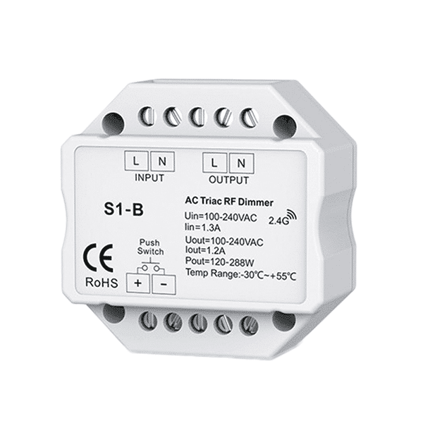 SMART RF ΜΟΝΟΚΑΝΑΛΟ ΝΤΙΜΕΡ TRIAC ΓΙΑ ΚΥΤΙΟ
