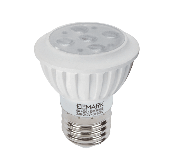 LED ΛΑΜΠΤΗΡΑΣ LED7 6W E27 230V ΛΕΥΚΟ