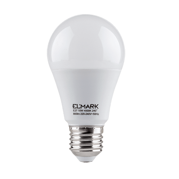 LED ΛΑΜΠΤΗΡΑΣ PEAR A60 SMD2835 10W E27 230V ΛΕΥΚΟ