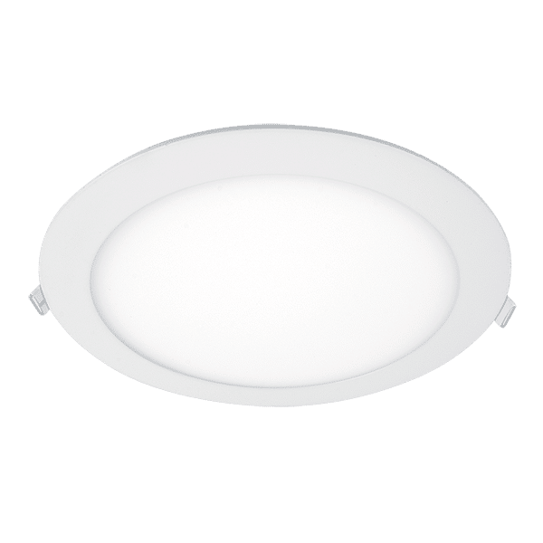 LED ΠΑΝΕΛ ΣΤΡΟΓΓΥΛΟ ΧΩΝΕΥΤΟ 18W 2700-3000K