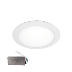 LED ΠΑΝΕΛ ΣΤΡΌΓΓΥΛΟ 23W 6500K IP65+ΚΙΤ ΑΣΦΑΛΕΙΑΣ