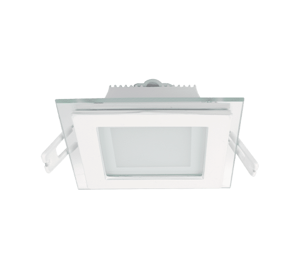 LED ΠΑΝΕΛ ΤΕΤΡΑΓΩΝΟ ΜΕ ΓΥΑΛΙ 6W 2700K