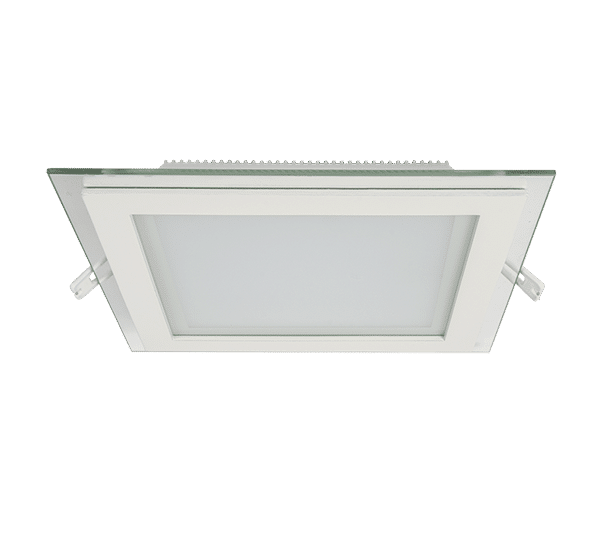 LED ΠΑΝΕΛ ΤΕΤΡΑΓΩΝΟ ΜΕ ΓΥΑΛΙ 18W 2700K