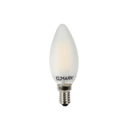 LED CANDLE C35 FILAMENT 4W E14 230V 2700K ΝΤΙΜΑΡ