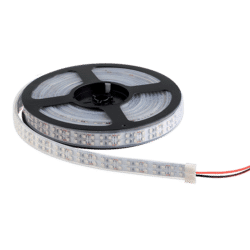 LED ΤΑΙΝΙΑ LED1200 3528 12V/DC IP65 2X120 τεμ./m. ΛΕΥΚΟ ΘΕΡΜΟ