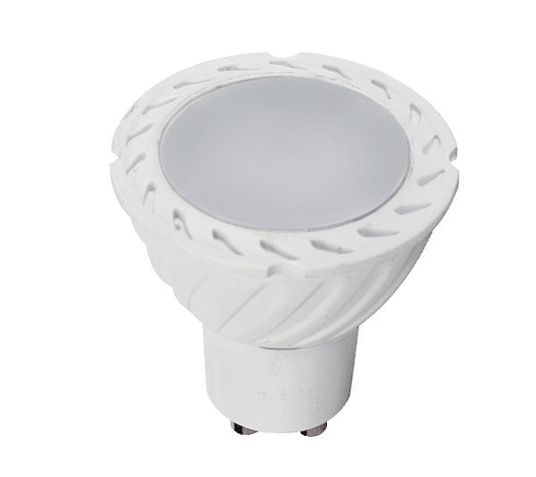 LED ΛΑΜΠΤΗΡΑΣ SMD2835 6W 160° GU10 230V ΛΕΥΚΟ ΘΕΡΜΟ