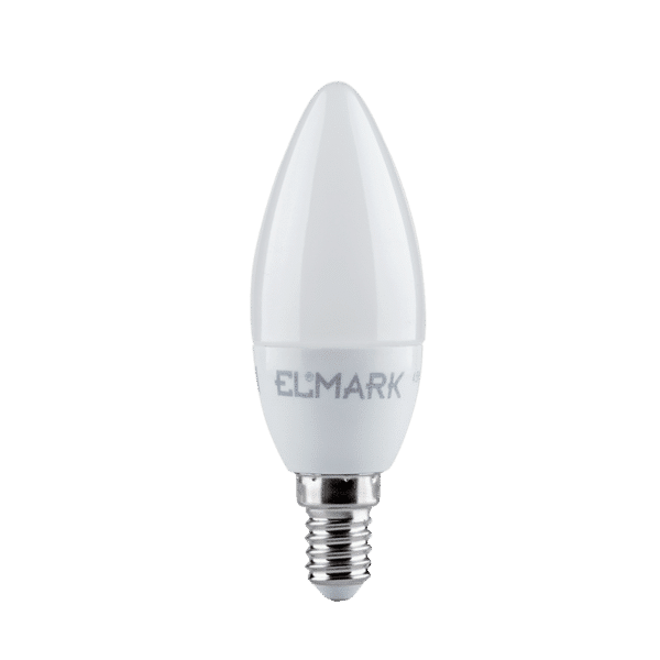 LED ΛΑΜΠΑ ΚΕΡΑΚΙ C37 5W E14 ΝΤΙΜΑΡΙΖΟΜΕΝΗ 3000K