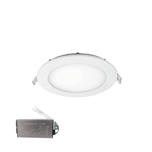 STELLAR LED ΠΑΝΕΛ ΣΤΡΟΓΓΥΛΟ ΧΩΝΕΥΤΟ 12W 4000K+ ΚΙΤ ΑΣΦΑΛΕΙΑΣ