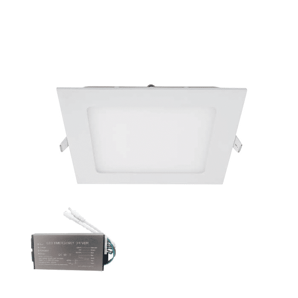 STELLAR LED ΠΑΝΕΛ ΤΕΤΡΑΓΩΝΟ ΧΩΝΕΥΤΟ 12W 4000K+ ΚΙΤ ΑΣΦΑΛΕΙΑΣ