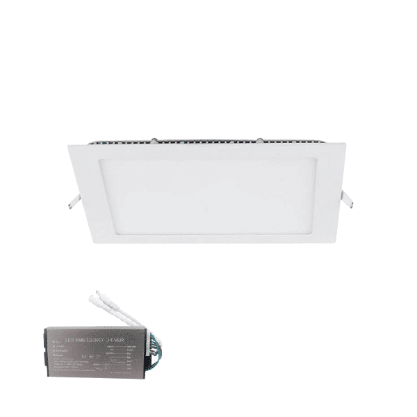 STELLAR LED ΠΑΝΕΛ ΤΕΤΡΑΓΩΝΟ ΧΩΝΕΥΤΟ 24W 2700K+ ΚΙΤ ΑΣΦΑΛΕΙΑΣ