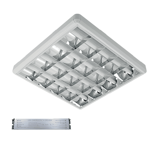 LENA-V ΜΕ LED (600MM) 4X9W 4000K ΕΞΩΤΕΡΙΚΟ 630X630mm ΜΕ ΜΠΛΟΚ