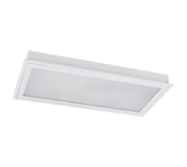 PRISMATIC LED ΦΩΤΙΣΤΙΚΟ 2X9W ΧΩΝΕΥΤΟ 6400K 595X295mm