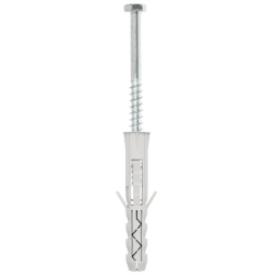 PLUG WITH SCREW Wkret-met BK 12X80/100 3pcs/bl