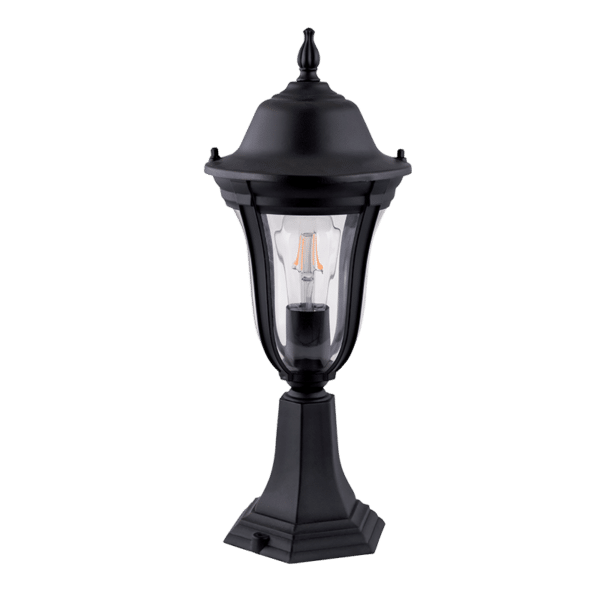 MARK ΦΑΝΑΡΙ ΣΤΑΝΤ 1XE27 ΜΑΥΡΟ H490mm
