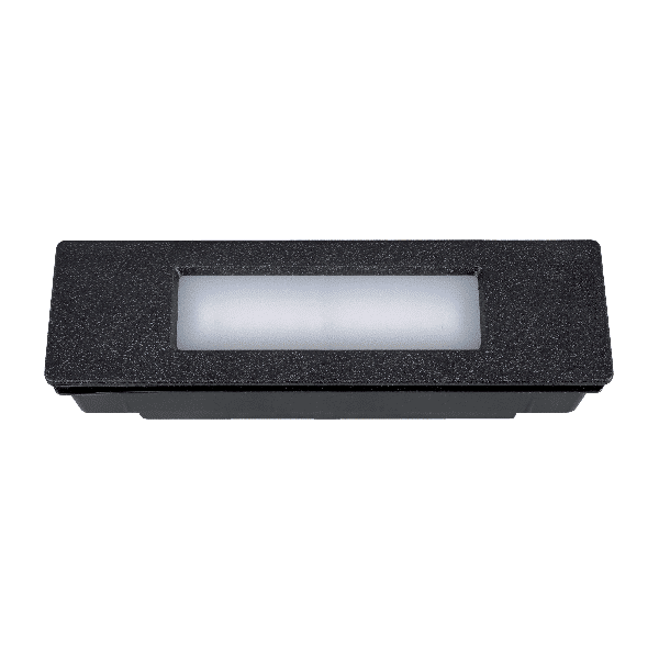 NINA LED АΑΠΛΙΚΑ ΧΩΝΕΥΤΗ ΤΟΠΟΘΕΤΗΣΗ 7.5W CCT IP55 ΜΑΥΡΟ