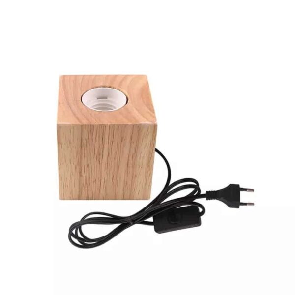 Cube mini Πορτατιφ 1XΕ27 Ξύλινο | 12,00 €