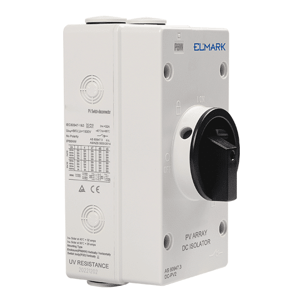 EL-DC 4P/32A DC ISOLATOR 4 SERIES-2 STRINGS