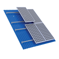 STRUCTURE FOR SANDWICH ROOF 430W PANEL 6kW