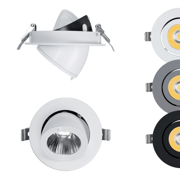 SKY TL180 COB ΦΩΤΙΣΤΙΚΟ ΡΑΓΑΣ 20W 220-240V 6400K 24° ΓΚΡΙ