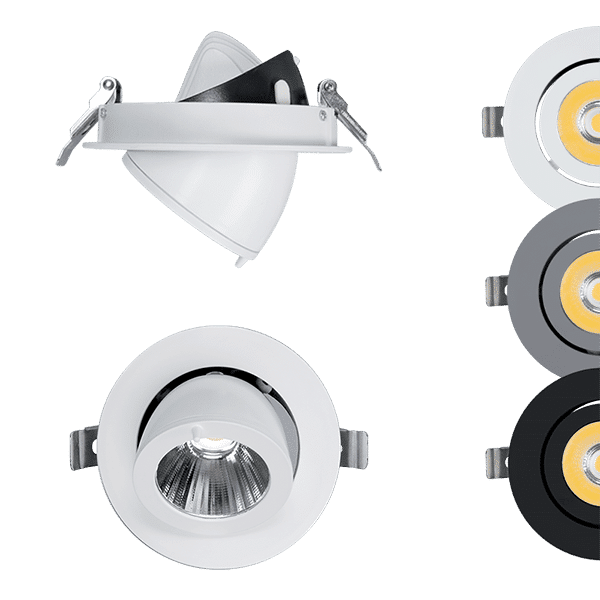 SKY TL190 COB ΦΩΤΙΣΤΙΚΟ ΡΑΓΑΣ 30W 220-240V 4000K 24° ΓΚΡΙ