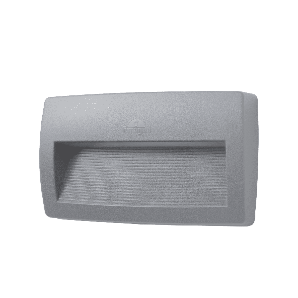 LORENZA 270 LED ΑΠΛΙΚΑ 10.5W CCT IP55 ΓΚΡΙ