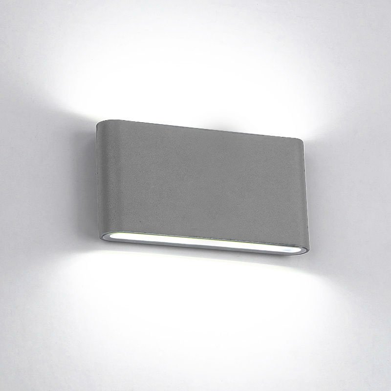 LED ΑΠΛΙΚΑ ΣΤΡΟΓΓΥΛΕΜΕΝΗ 2X6W 4000K ΓΚΡΙ LED ΑΠΛΙΚΑ ΣΤΡΟΓΓΥΛΕΜΕΝΗ 2X6W 4000K ΓΚΡΙ