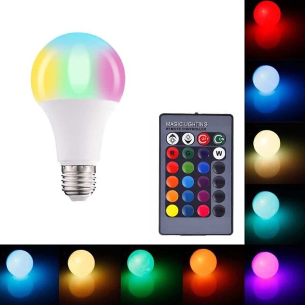 LED Λάμπα RGB+White E27 10W 220-240V | 11,20 €