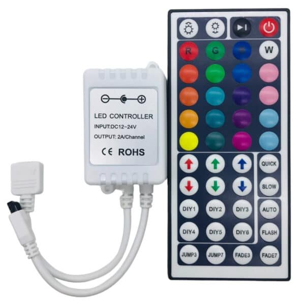 100116 Ασύρματο Controller LED για Πολύχρωμα Προϊόντα RGB RF 2.4Ghz DC 5-12-24V 30/72/144W | 6,64 €