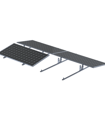 EL-FR04  BALL STRUCT FLAT ROOF 580W PANEL 5kW