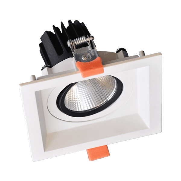 ΤΕΤΡΑΓΩΝΟ ΚΙΝΟΥΜΕΝΟ LED ΣΠΟΤ  15W 230V 4000K ΛΕΥΚΟ