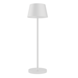 SONIA TABLE LAMP 1XG9 WHITE WITH DIMMER