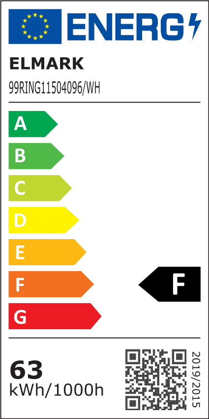 63W LED Στρογγυλό Φωτιστικό Rings D1150 Λευκό Ημέρας (4000K) Λευκό - Image 2