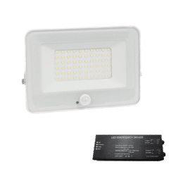 VEGA SLIM SMD LED ΠΡΟΒΟΛΕΑΣ 30W ΜΕ ΑΝΙΧΝΕΥΤΗ ΛΕΥΚΟ+ ΚΙΤ ΑΣΦΑΛΕΙΑΣ